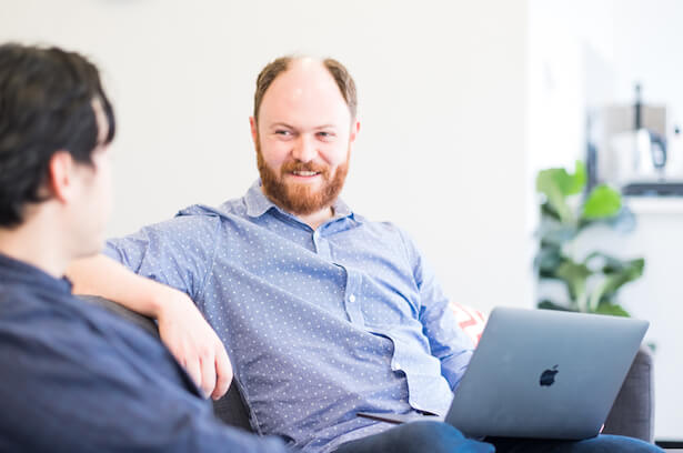 Wave Digital App Development team member providing advice