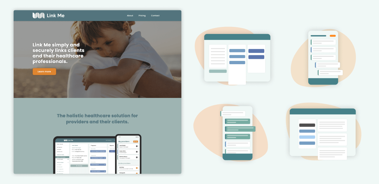 Link Me by Wave Digital App Development