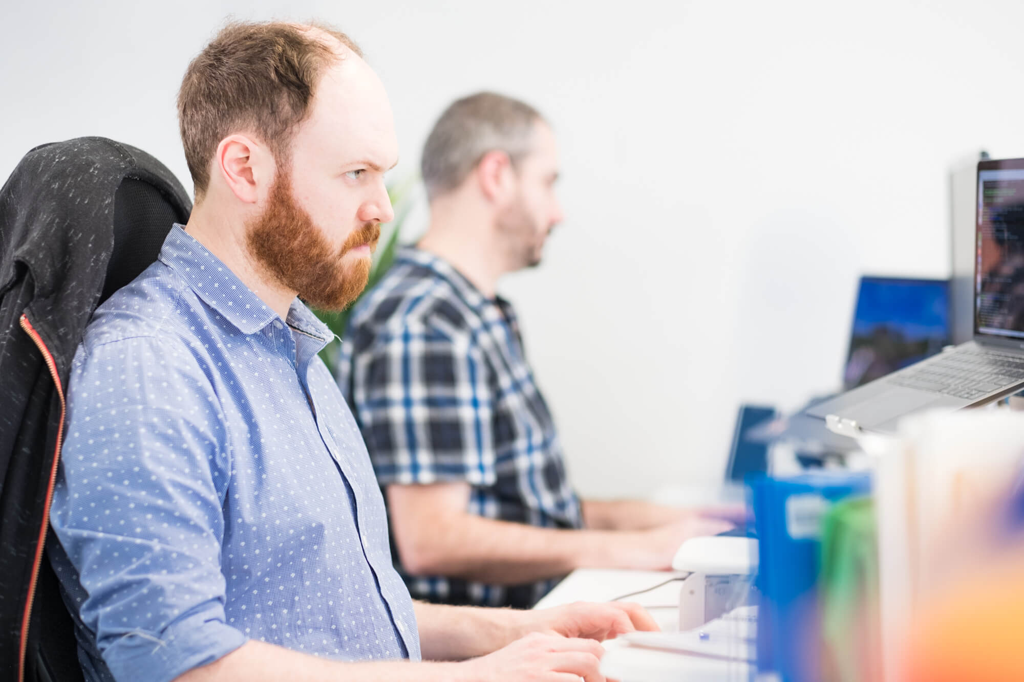 Team members at the Wave Digital App Development office in North Melbourne